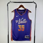 NBA 35 Durant Phoenix Suns 23-24 city Maillot Violet imprimé